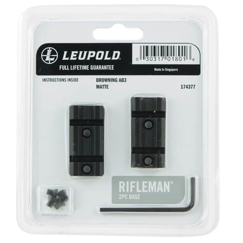 Leupold 174377 Rifleman Matte Black Browning AB3 Leupold 174377 Rifleman Matte Black Browning AB3