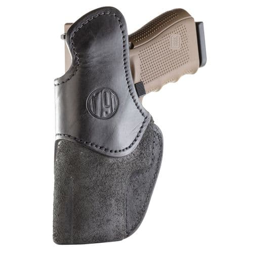 1791 Gunleather RCH4BLKR RCH IWB Size 04 Black Leather Belt Clip Compatible w/Glock 17/S&W M&P Shield/Springfield XD Right Hand 1791 Gunleather RCH4BLKR RCH IWB Size 04 Black Leather Belt Clip Compatible w/Glock 17/S&W M&P Shield/Springfield XD Right Hand