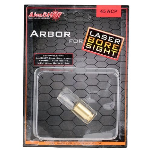 Aimshot AR45ACP Arbor 45 ACP Boresighter Brass Aimshot AR45ACP Arbor 45 ACP Boresighter Brass