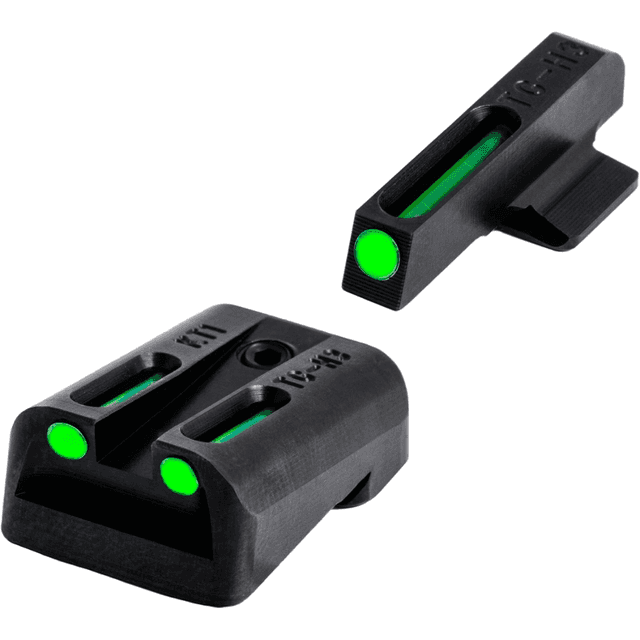 TruGlo TFO Sights, Green Tritium Fiber Optic Front Sight-Green Tritium Fiber Optic Rear Sight Kimber 1911 - TG131KT TruGlo TFO Sights, Green Tritium Fiber Optic Front Sight-Green Tritium Fiber Optic Rear Sight Kimber 1911 - TG131KT