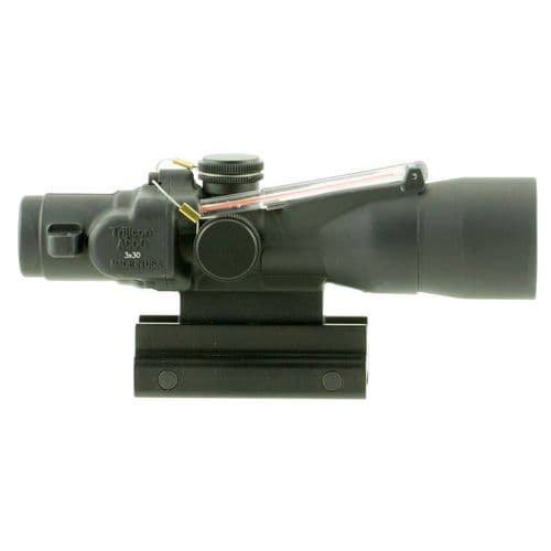 Trijicon 400132 ACOG 3x 30mm Obj 19.3 ft @ 100 yds FOV Black Finish Dual Illuminated Crosshair 223 69 Grain Ballistic Red Trijicon 400132 ACOG 3x 30mm Obj 19.3 ft @ 100 yds FOV Black Finish Dual Illuminated Crosshair 223 69 Grain Ballistic Red