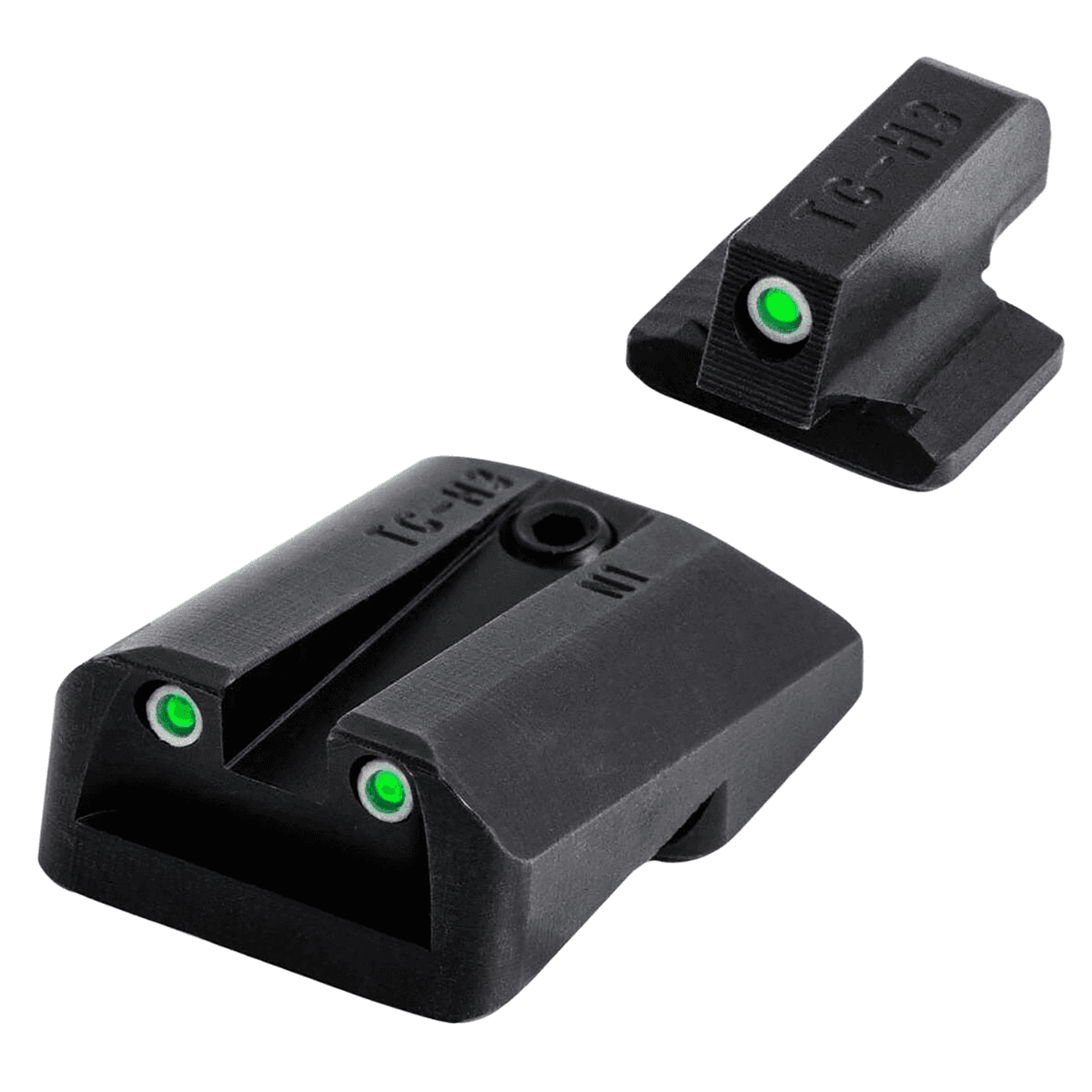Truglo TG231G1A Brite-Site Tritium Night Sights Fits Glock 42/43 Green Tritium Front/Rear Black Truglo TG231G1A Brite-Site Tritium Night Sights Fits Glock 42/43 Green Tritium Front/Rear Black