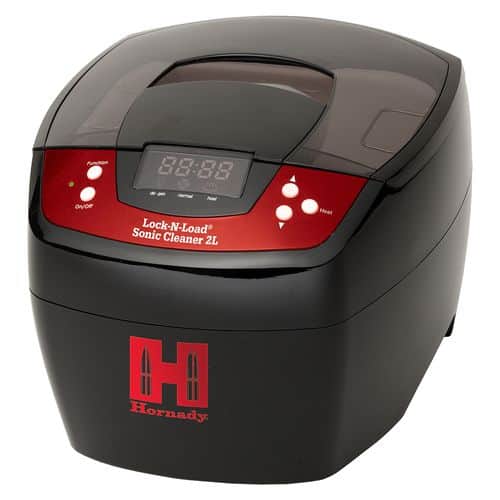 Hornady 043320 Lock-N-Load Sonic Cleaner 2L Black Multi-Caliber 2 Liter Hornady 043320 Lock-N-Load Sonic Cleaner 2L Black Multi-Caliber 2 Liter