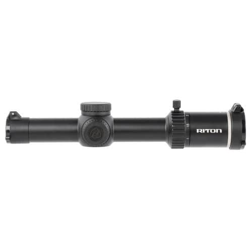 Riton Optics X3 Tactix 1-8x 24mm Obj 105.80-13.10 ft @ 100 yds FOV 30mm Tube Black Finish Illuminated OT Riton Optics X3 Tactix 1-8x 24mm Obj 105.80-13.10 ft @ 100 yds FOV 30mm Tube Black Finish Illuminated OT