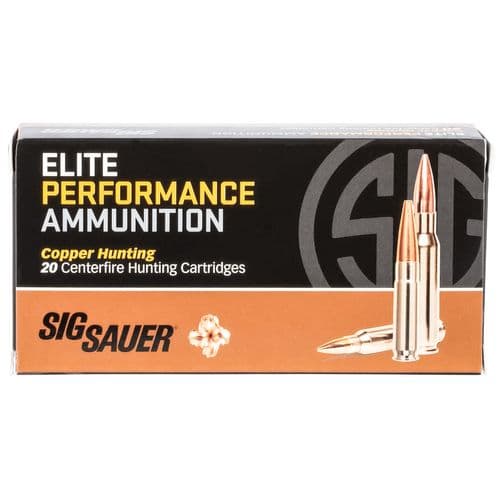 Sig Sauer E243H120 Elite Copper Hunting 243 Win 80 gr Copper Hollow Point 20 Bx Sig Sauer E243H120 Elite Copper Hunting 243 Win 80 gr Copper Hollow Point 20 Bx