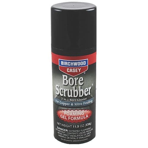 Birchwood Casey 33643 Bore Scrubber 2-in-1 Cleaner 11.50 oz Aerosol Birchwood Casey 33643 Bore Scrubber 2-in-1 Cleaner 11.50 oz Aerosol