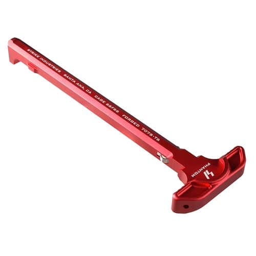 Strike ARSLCHRED Latchless Charging Handle AR-15 Red Anodized Aluminum Strike ARSLCHRED Latchless Charging Handle AR-15 Red Anodized Aluminum