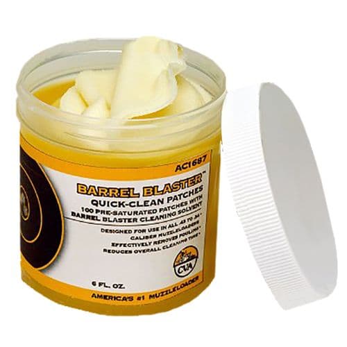 CVA AC1687 Barrel Blaster CVA Quick Clean Patches 6 fl oz CVA AC1687 Barrel Blaster CVA Quick Clean Patches 6 fl oz