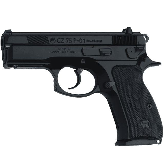 CZ 75 P-01 Forged Alloy Frame Compact 9mm Handgun CZ 75 P-01 Forged Alloy Frame Compact 9mm Handgun