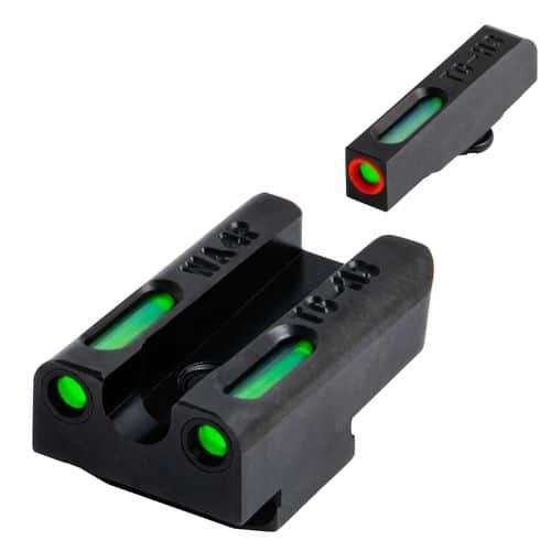 Truglo TG13WA4PC Brite-Site TFX Pro Day/Night Sights Walther PPS M2 Tritium/Fiber Optic Green w/Orange Outline Front U-Notch Green Rear Black Truglo TG13WA4PC Brite-Site TFX Pro Day/Night Sights Walther PPS M2 Tritium/Fiber Optic Green w/Orange Outline Front U-Notch Green Rear Black