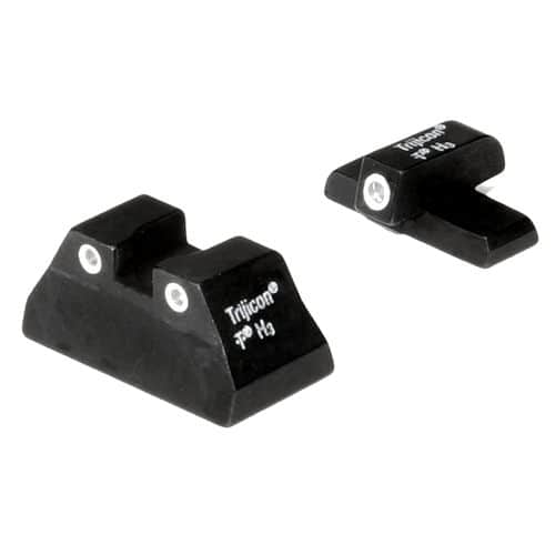 Trijicon 600268 Bright and Tough Night Sights HK USP Compact Tritium Green w/White Outline Black Trijicon 600268 Bright and Tough Night Sights HK USP Compact Tritium Green w/White Outline Black