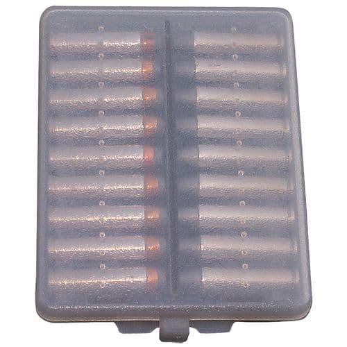 MTM W183841 Handgun Ammo Wallet 38 Special,357 Mag 18 Rounds Clear Smoke Polyethylene MTM W183841 Handgun Ammo Wallet 38 Special,357 Mag 18 Rounds Clear Smoke Polyethylene