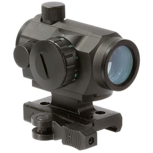 Aim Sports RQDT125L Micro Dot 1x 20mm 4 MOA Dual Illuminated Red/Green Dot CR2032 Lithium Black with 1/3 Co-Witness Aim Sports RQDT125L Micro Dot 1x 20mm 4 MOA Dual Illuminated Red/Green Dot CR2032 Lithium Black with 1/3 Co-Witness