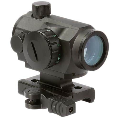 Aim Sports RQDT125L Micro Dot 1x 20mm 4 MOA Dual Illuminated Red/Green Dot CR2032 Lithium Black with 1/3 Co-Witness Aim Sports RQDT125L Micro Dot 1x 20mm 4 MOA Dual Illuminated Red/Green Dot CR2032 Lithium Black with 1/3 Co-Witness