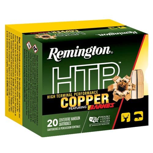 Remington Ammunition HTP44MAG1 HTP Copper 44 Rem Mag 225 gr Barnes XPB 20 Bx/ 10 Cs Remington Ammunition HTP44MAG1 HTP Copper 44 Rem Mag 225 gr Barnes XPB 20 Bx/ 10 Cs