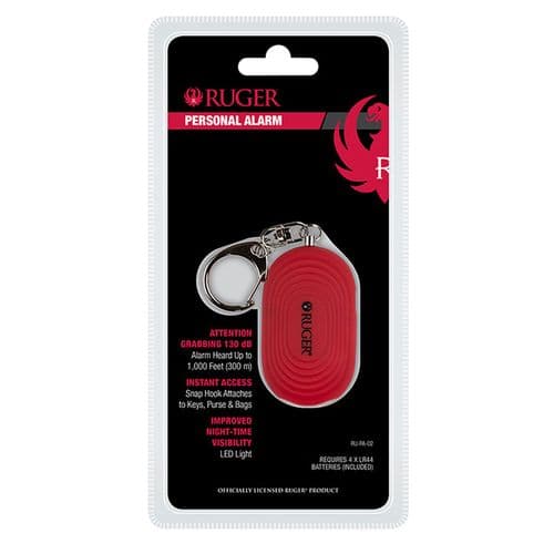 Sabre RUPA02 Ruger Personal Alarm 130dB Up to 300m Sabre RUPA02 Ruger Personal Alarm 130dB Up to 300m