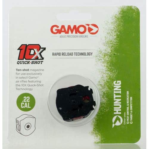Gamo 621258854 10X Quick-Shot .22 Pellet Polymer Gamo 621258854 10X Quick-Shot .22 Pellet Polymer