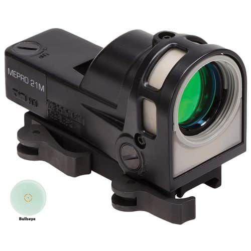 Meprolight ML62611 M21 Reflex B 1x 30mm Illuminated Bullseye Black Picatinny Mount Meprolight ML62611 M21 Reflex B 1x 30mm Illuminated Bullseye Black Picatinny Mount