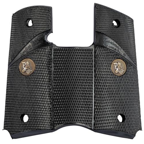 Pachmayr 02545 Signature w/o Backstrap Pistol Grip 1911 Officers Checkered Black Pachmayr 02545 Signature w/o Backstrap Pistol Grip 1911 Officers Checkered Black