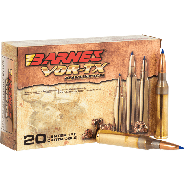 Barnes Bullets 30727 VOR-TX Rifle 338 Lapua Mag 280 gr LRX Boat Tail 20 Per Box Barnes Bullets 30727 VOR-TX Rifle 338 Lapua Mag 280 gr LRX Boat Tail 20 Per Box