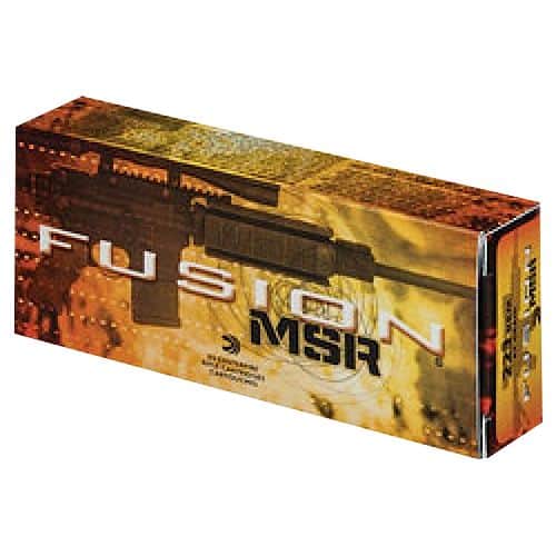 Federal F223MSR1 Fusion MSR 223 Rem 62 gr Fusion Soft Point 20 Bx/ 10 Cs Federal F223MSR1 Fusion MSR 223 Rem 62 gr Fusion Soft Point 20 Bx/ 10 Cs