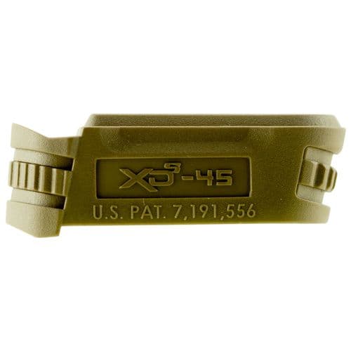 Springfield Armory XDS5001MFDE XD-S 45 ACP Mag Sleeve Flat Dark Earth Finish Springfield Armory XDS5001MFDE XD-S 45 ACP Mag Sleeve Flat Dark Earth Finish