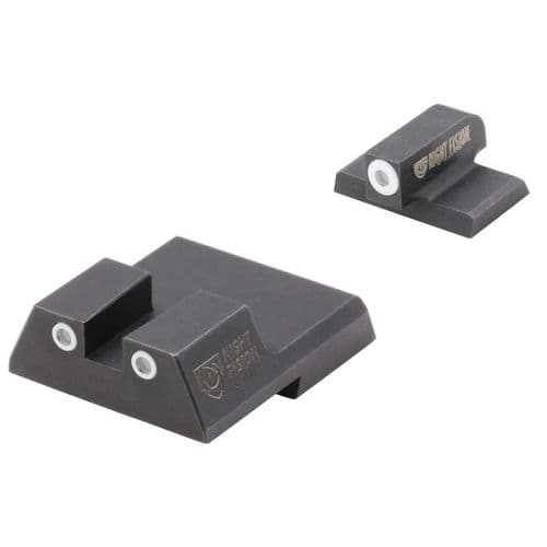 Night Fision Night Sight Set Square
HK VP9/VP40/P30/P30SK/P30L/45/45 Tactical Green Tritium w/White Outline Front/Rear Black Night Fision Night Sight Set Square
HK VP9/VP40/P30/P30SK/P30L/45/45 Tactical Green Tritium w/White Outline Front/Rear Black