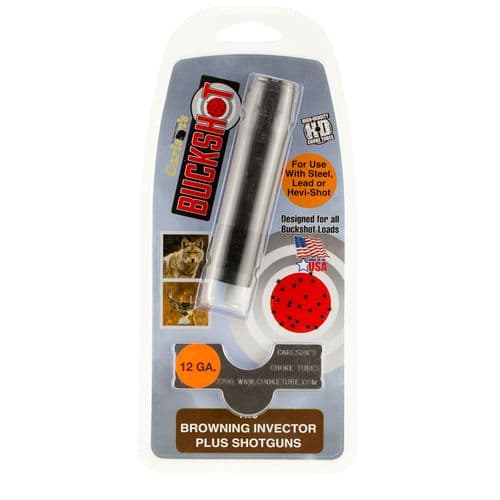 Carlsons 18899 Buckshot Invector Plus 12 Gauge 17-4 Stainless Steel Black Ported Carlsons 18899 Buckshot Invector Plus 12 Gauge 17-4 Stainless Steel Black Ported