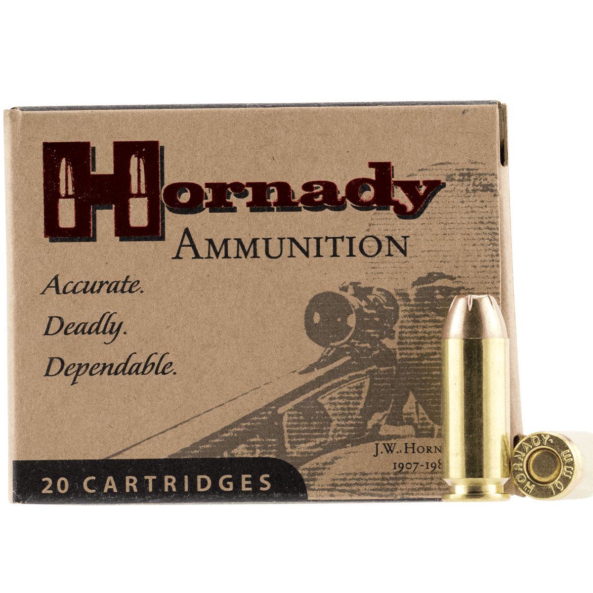 Hornady Custom 10mm Auto 155 gr XTP Hollow Point Handgun Ammo Hornady Custom 10mm Auto 155 gr XTP Hollow Point Handgun Ammo