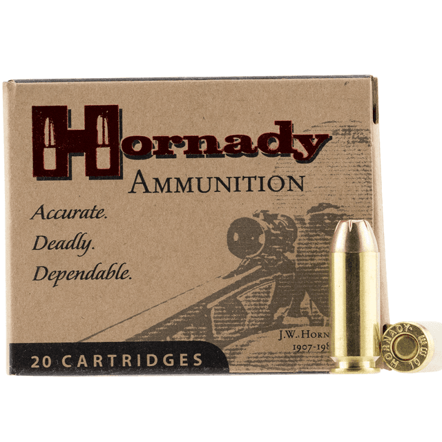 Hornady Custom 10mm Auto 155 gr XTP Hollow Point Handgun Ammo Hornady Custom 10mm Auto 155 gr XTP Hollow Point Handgun Ammo