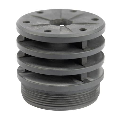 SilencerCo AC2081 Bravo Anchor Brake 458 Caliber Black Aluminum SilencerCo AC2081 Bravo Anchor Brake 458 Caliber Black Aluminum