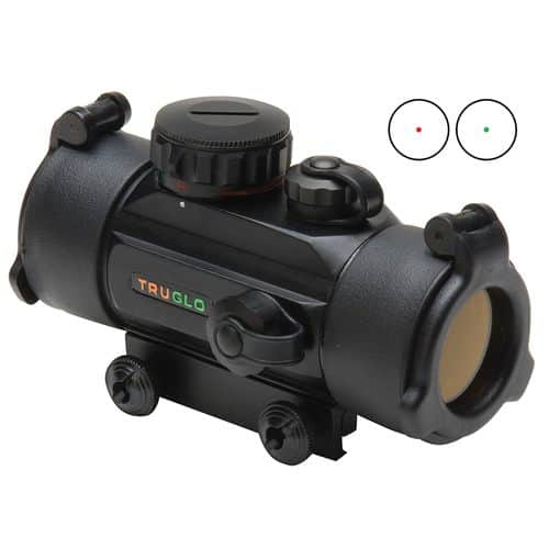 Truglo TG8030DB Dual Color 1x 30mm Obj 5 MOA Red, Green Dot Black CR2032 Lithium Truglo TG8030DB Dual Color 1x 30mm Obj 5 MOA Red, Green Dot Black CR2032 Lithium