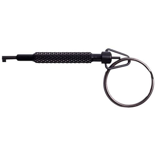 Uzi Accessories UZIKEYROTATI Law Enforcement Rotate Handcuff Key Black Uzi Accessories UZIKEYROTATI Law Enforcement Rotate Handcuff Key Black