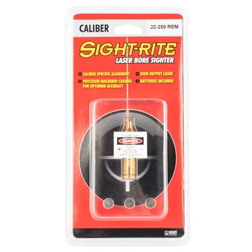 SME XSI-BL-250 Sight-Rite Laser Bore Sighting System 22-250 Rem Brass SME XSI-BL-250 Sight-Rite Laser Bore Sighting System 22-250 Rem Brass