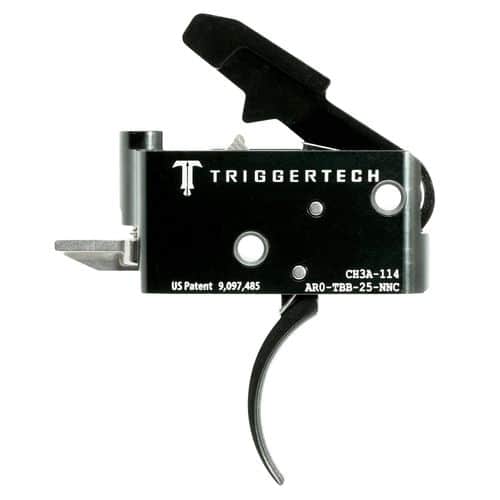 TriggerTech AROTBB25NNC Adaptable Primary AR Black Two-Stage Traditional Curved 2.50-5.00 lbs Right TriggerTech AROTBB25NNC Adaptable Primary AR Black Two-Stage Traditional Curved 2.50-5.00 lbs Right