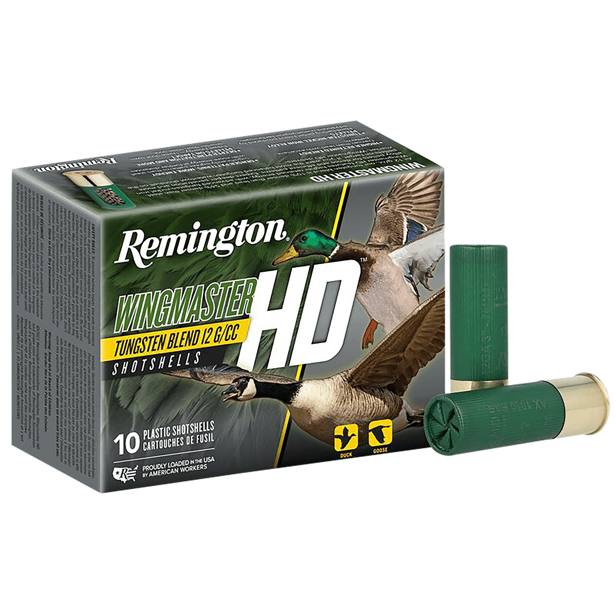 Remington Ammunition 20875 Wingmaster HD 12 Gauge 3" 1 1/4 oz 1450 fps Tungsten Blend 6 Shot 10 Bx Remington Ammunition 20875 Wingmaster HD 12 Gauge 3" 1 1/4 oz 1450 fps Tungsten Blend 6 Shot 10 Bx