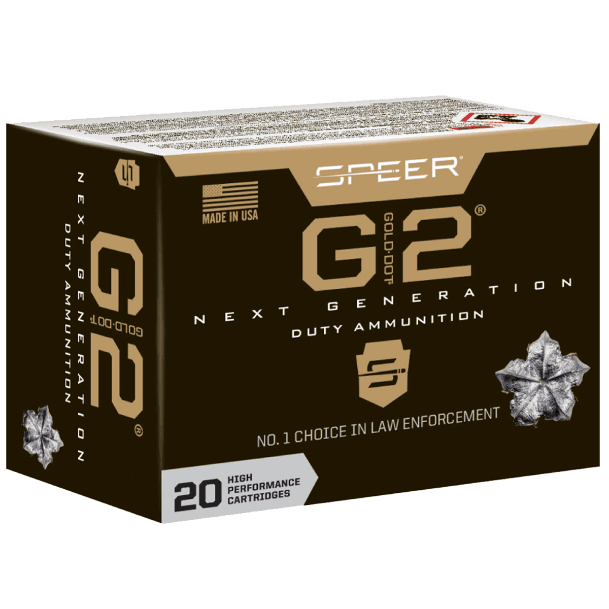 Speer Gold Dot G2 45 ACP +P 230 gr 950 fps Handgun Ammo Speer Gold Dot G2 45 ACP +P 230 gr 950 fps Handgun Ammo