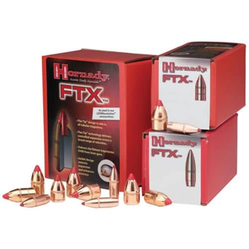Hornady 35745 FTX Handgun 38 Cal .357 140 gr Flex Tip eXpanding 100 Hornady 35745 FTX Handgun 38 Cal .357 140 gr Flex Tip eXpanding 100