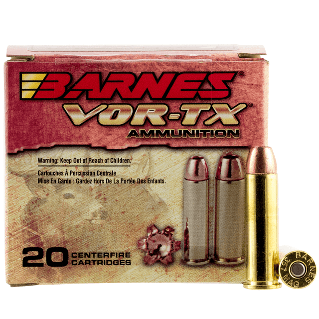 Barnes Bullets 21543 VOR-TX Handgun 357 Mag 140 gr XPB Handgun Ammo Barnes Bullets 21543 VOR-TX Handgun 357 Mag 140 gr XPB Handgun Ammo