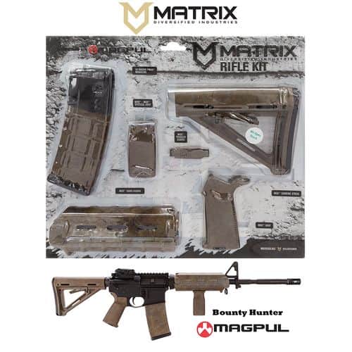 MDI MAGCOM26-BH Bounty Hunter Magpul MOE Kit AR-15 Polymer MDI MAGCOM26-BH Bounty Hunter Magpul MOE Kit AR-15 Polymer