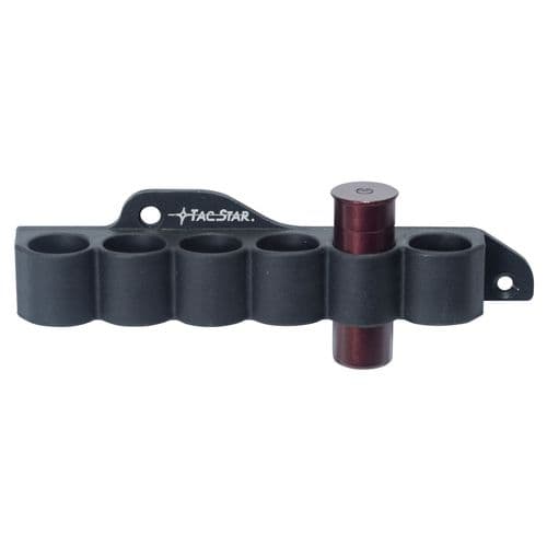 TacStar 1081210 SideSaddle Slimline Mossberg 500/590 12 Gauge 6 Rounds Black Aluminum/Rubber TacStar 1081210 SideSaddle Slimline Mossberg 500/590 12 Gauge 6 Rounds Black Aluminum/Rubber