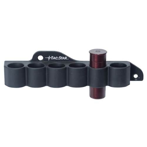 TacStar 1081210 SideSaddle Slimline Mossberg 500/590 12 Gauge 6 Rounds Black Aluminum/Rubber TacStar 1081210 SideSaddle Slimline Mossberg 500/590 12 Gauge 6 Rounds Black Aluminum/Rubber