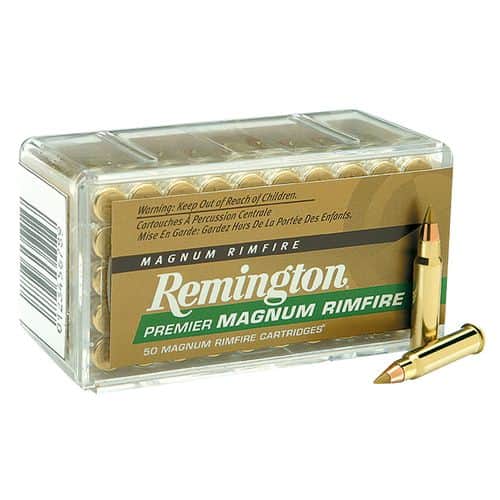Remington Ammunition PR22M1 Premier Gold Box Rimfire 22 Mag 33 gr Accu Tip-V 50 Bx/ 40 Cs Remington Ammunition PR22M1 Premier Gold Box Rimfire 22 Mag 33 gr Accu Tip-V 50 Bx/ 40 Cs