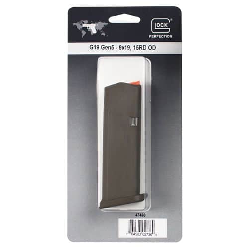 Glock 47460 G19 9mm Luger 15rd OD Green Detachable Glock 47460 G19 9mm Luger 15rd OD Green Detachable