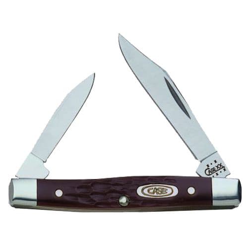 Case 00083 Pen Small 2"/1.47" Folding Clip/Pen Plain As-Ground Stainless Steel Blade Brown Jigged Synthetic Handle Case 00083 Pen Small 2"/1.47" Folding Clip/Pen Plain As-Ground Stainless Steel Blade Brown Jigged Synthetic Handle