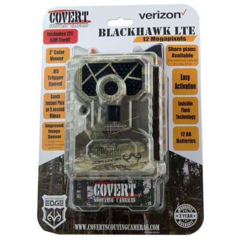 Covert Scouting Cameras 5465 Blackhawk LTE 1080p HD 12 MP Realtree Edge Covert Scouting Cameras 5465 Blackhawk LTE 1080p HD 12 MP Realtree Edge