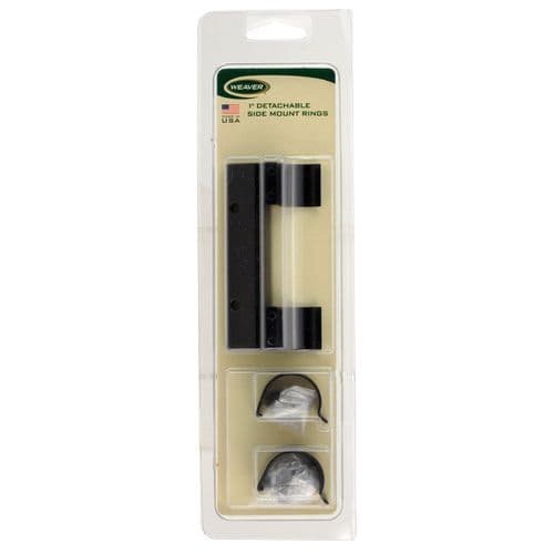 Weaver Mounts 49350 Side Mount Base Detachable Side Mount Brackets High Detachable Style Black Finish Weaver Mounts 49350 Side Mount Base Detachable Side Mount Brackets High Detachable Style Black Finish