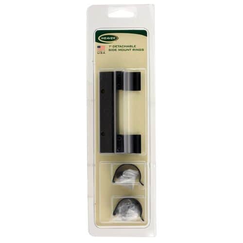 Weaver Mounts 49350 Side Mount Base Detachable Side Mount Brackets High Detachable Style Black Finish Weaver Mounts 49350 Side Mount Base Detachable Side Mount Brackets High Detachable Style Black Finish