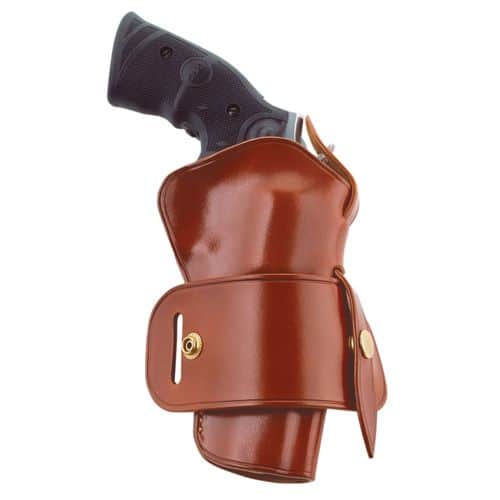 Galco WG126 Wheelgunner Tan Leather Belt S&W N Frame Ambidextrous Hand Galco WG126 Wheelgunner Tan Leather Belt S&W N Frame Ambidextrous Hand