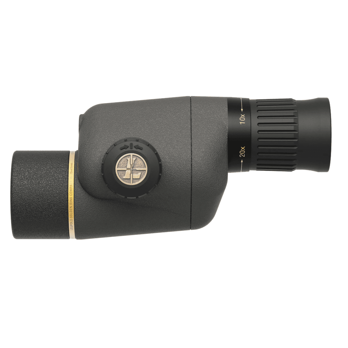 Leupold 120374 Gold Ring Compact Shadow Gray 10-20x 40mm Straight Body Leupold 120374 Gold Ring Compact Shadow Gray 10-20x 40mm Straight Body